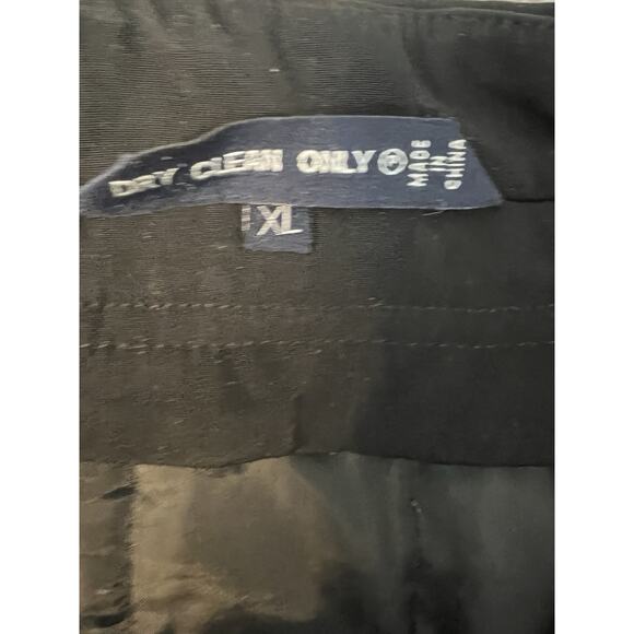 Vintage Ralph Lauren Rain Coat Jacket Mens Extra Large Black Preppy Gorpcore - Picture 5 of 14